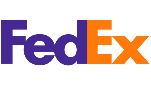 FedEx logo.