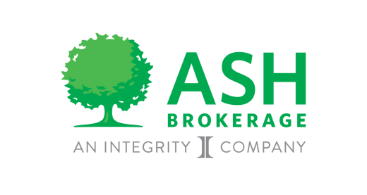 Ash Brokerage logo.