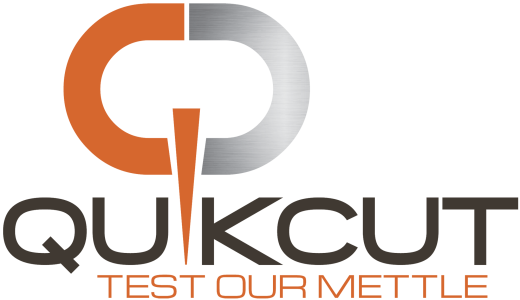 Quikcut logo.
