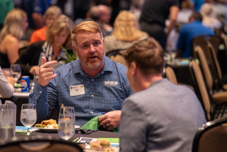 Attendees networking at the 2024 GFW Inc. Economic Development Summit