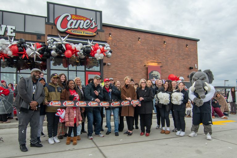 Raising Cane's Ribbon Cutting Ceremony