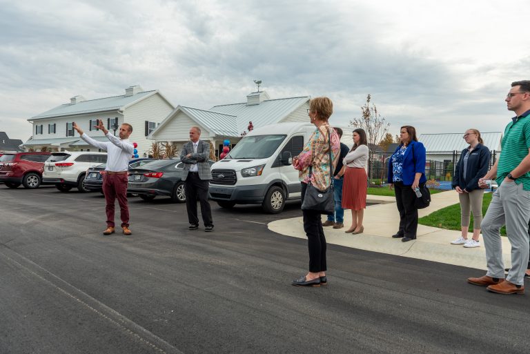 Attendees of the GFW Inc. Sneak Peek Tour of Dupont Meadows