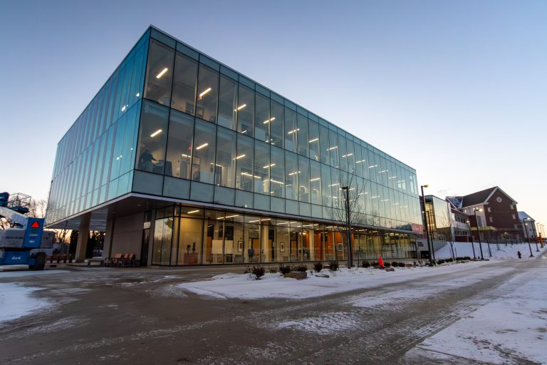 Exterior of Indiana Tech - Zollner Engineering Center