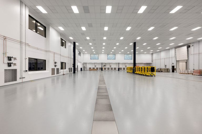 Interior of L3Harris production room