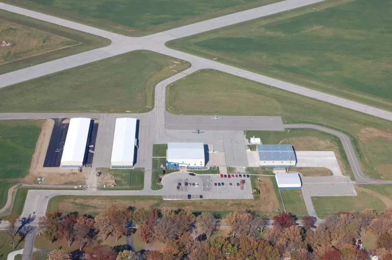 Aerial of Smith Field Airport