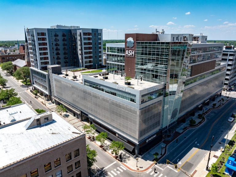 Ash Brokerage Building in downtown Fort Wayne, Indiana